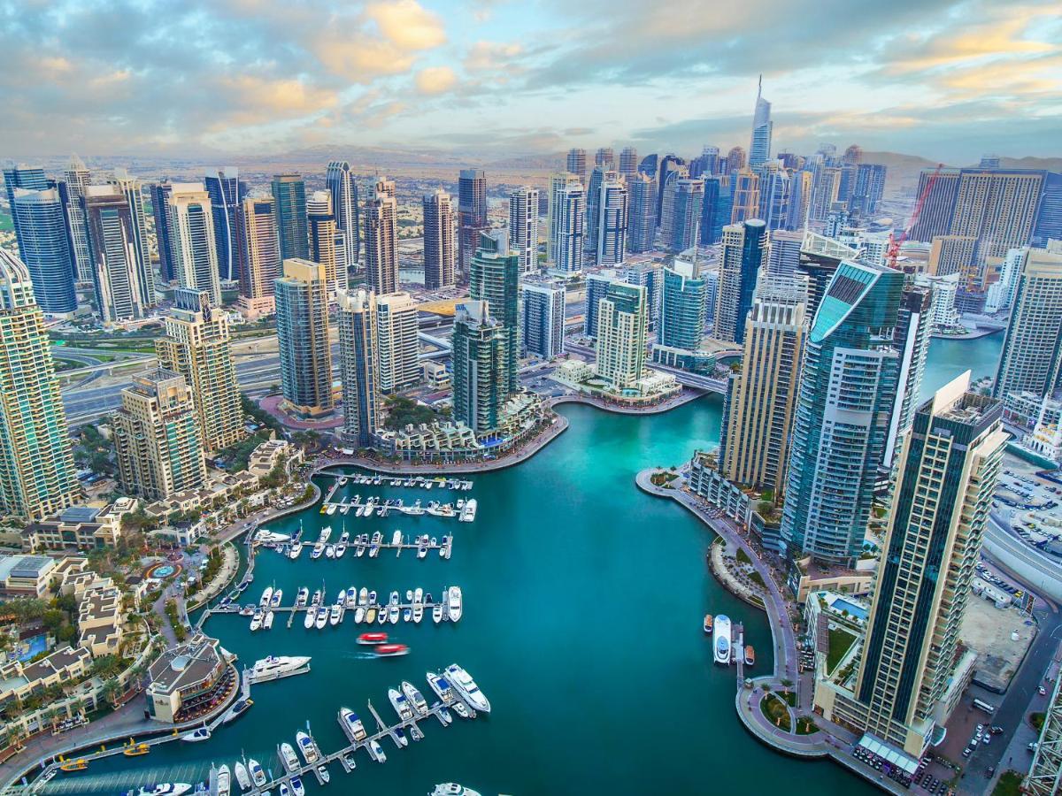 Cosmos Living Modern Studio Near Dubai Marina Exteriér fotografie