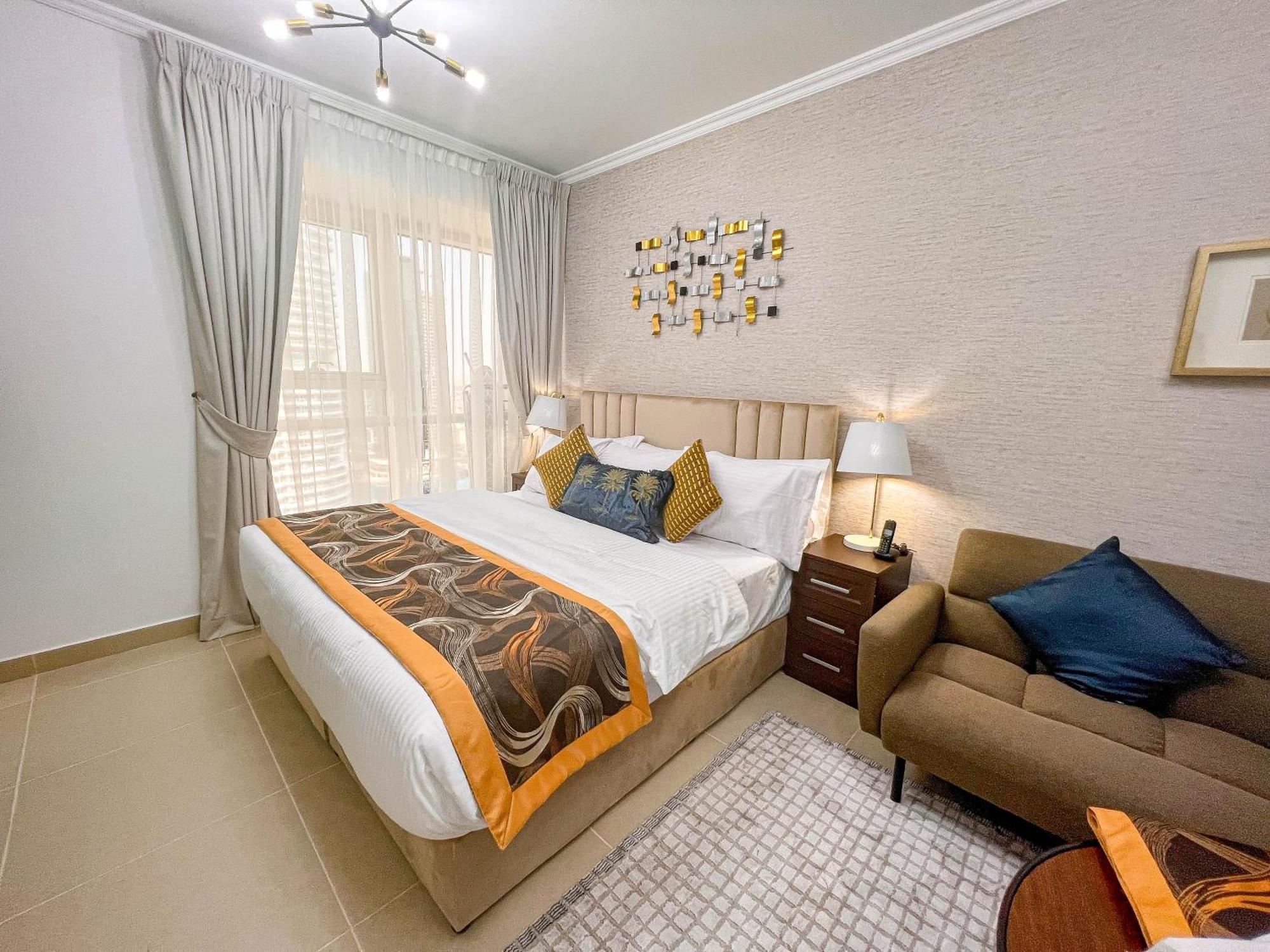 Cosmos Living Modern Studio Near Dubai Marina Exteriér fotografie